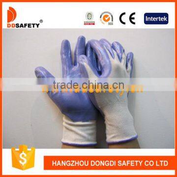 DDSAFETY 2017 Promotion Cheapest Safety Gloves Nitrile Gloves