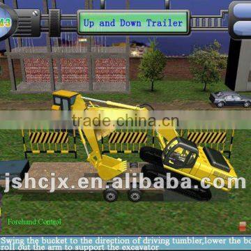 The Wheel Excavator Training Simulator