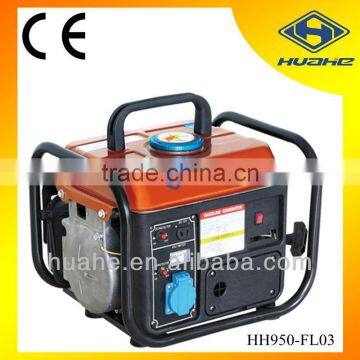0.65kw 220v gasoline portable generator for south america