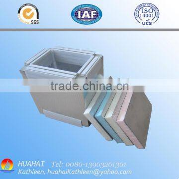 PU/Polyurethane foam air duct panel for hvac ventilation duct system