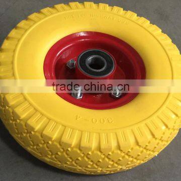 PU Foam Tyre 2.50-4,Flat free wheel