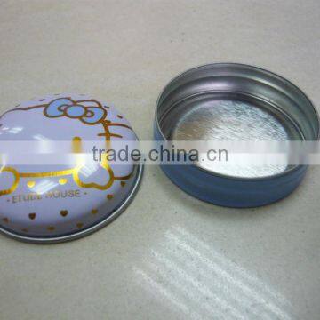 Small Oval Tin Candle Can photo-3