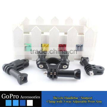 2016 New Wholesale Bicycle Mount Roll Bar Mount for Sports Camera Accessory photo-2