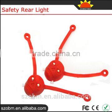 Wholesale Cool Skeleton Bike Tail Light Led Silicone Bicycle Light For Bikes photo-2