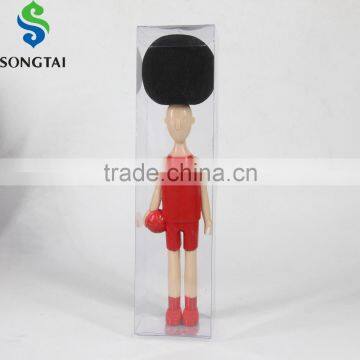 bottle cleaning brush with plastic boy handle