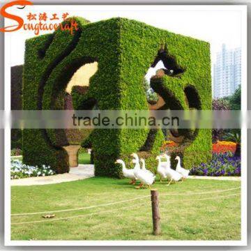 2015 Wholesale Manufacturer Cusomizes Artificial Decorative Topiary Animal Garden Topiary photo-3