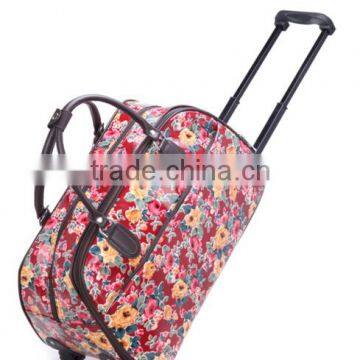 Printing Trolley Travel Bag With Durable Wheels photo-5