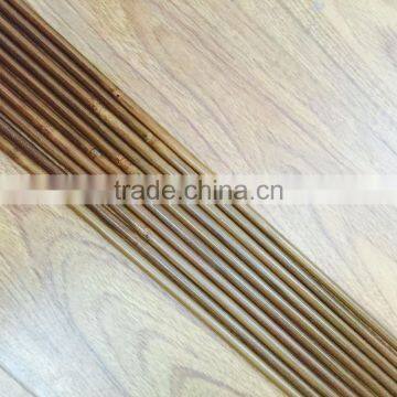 Hand-spined 65~70# Three Nodes Light Carbonized Bamboo Shafts