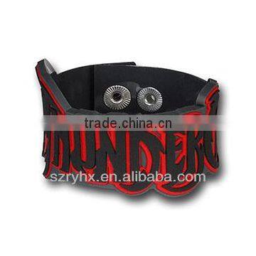 Fashionable Promotion 3d Custom Soft Pvc Bracelet photo-4