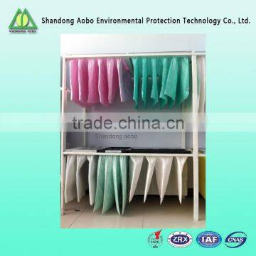Nonwoven Medium Efficiency Pocket Air Filter Fabric for Air Conditioning System photo-2