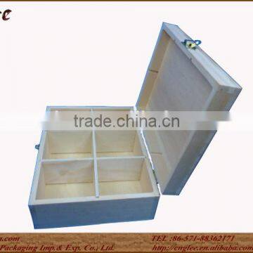 Chinese Nature Wooden Coffee and Tea Packaging Gift Boxes