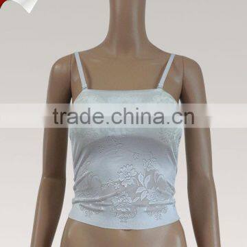 New bandeau bra top with removable pads bra