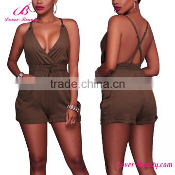 Drop Shipping Ladies Bodycon Summer Jumpsuits