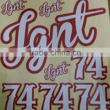 Custom Plastisol T-Shirt Heat Transfer Label , Garment Heat Transfer Label photo-5