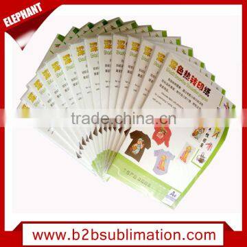 best quality wholesale transfer sticker foil inkjet heat transfer paper.