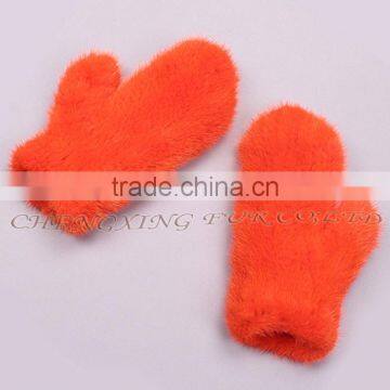 CX-A-60H Wholesale New Fashion Mittens Real Mink Fur Woman Fur Gloves photo-6