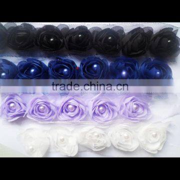 Beautiful Wholesale Chiffon Flower, Rosettes Flowers, Shabby Chiffon Flower for Headwear/Garment/Dress/Wedding /decoration photo-4