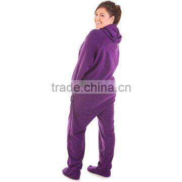 China Factory Warm Thick Flannel Wholesale Adult 3xl Onesie Pajama photo-3
