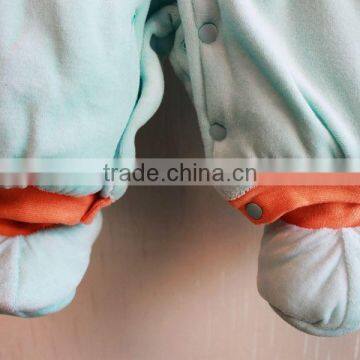 Wholesale Winter Cute Style Baby Boy Winter Coats Long Sleeve Coats 100% Cotton photo-3