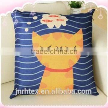High Quality New Design 100 Polyester Custom Cartoon Cushion Printing photo-2