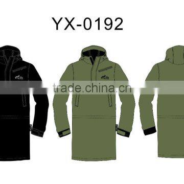 Experienced jacket manufacturer outdoor long jacket for man