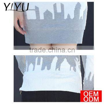 Custom Winter Spring Red Color Block Christmas Knit Pattern Couple Sweater photo-5