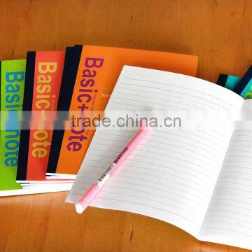 A5 Cheap Student Notebook Customizable Perfect Binding Planner Line Shape Inner Page photo-2