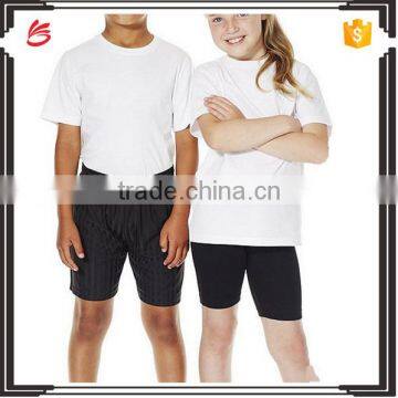 New design cheap white plain school uniform wholesale t-shirt