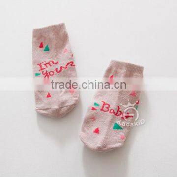 Baby Cute Cotton Socks, Silicone Print Baby Socks,baby Socks photo-4
