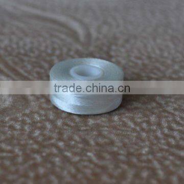 White Sideless Prewound Bobbin Thread of Style A L M G