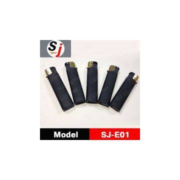 Electronic torch lighter with solid color
