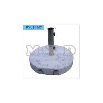 Outdoor 20kgs white grainte umbrella base