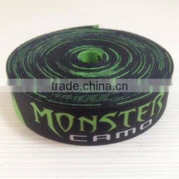 Fashion custom jacquard polyester webbing with logo