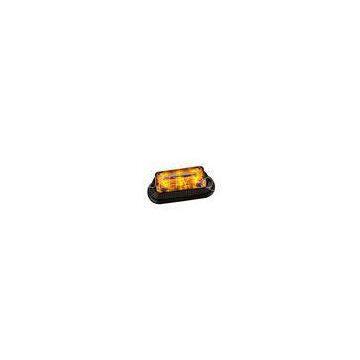 U Type Decorative LED Lighthead , Amber vehicle strobe warning lights Screw installation