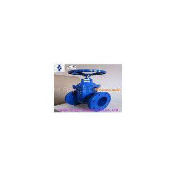 Carbon Steel Pneumatic Resilient Wedge Gate Valve Stem Gate With Handwheel