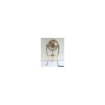 lapis globe floor stand