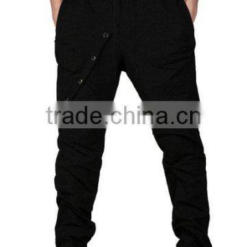 2016 summer harem gallace pants men wholesale with pocket custom design