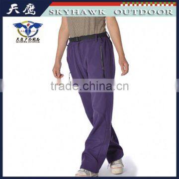 New Style Free Sample Polyester Women Sweat Hiking Pants