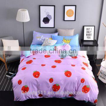 100% cotton hotel bedding set bed sheet hotel bed cover BS286