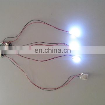 China led light and sound module for greeting card