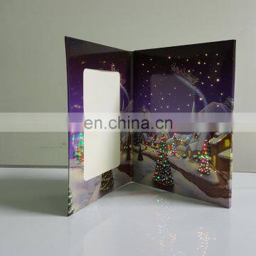 Hot Selling custom LED Lighting Up Paper Photo Frame which will light up your life