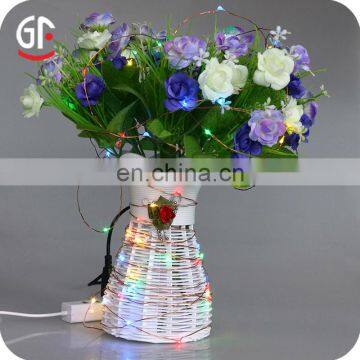 Most Selling Items Remote Control RF 12 Keys USB Indoor Decorations Christmas String LED Lights