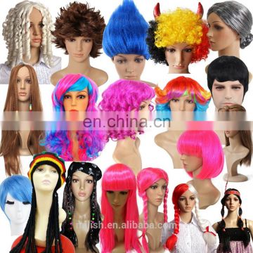 MPW-0030 Festival Halloween Carnival Adult Novelty Fancy Funny Party wig