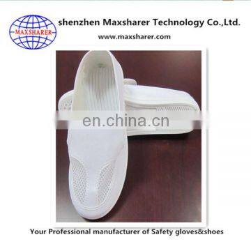 Cheap cleanroom shoes esd work pu shoes unisex esd cleanroom shoes