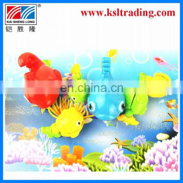 7PCS kids plastic toy swimming fish