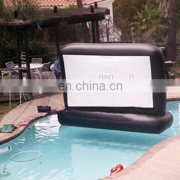 Inflatable Movie Screen Theater Swimming Pool / Inflatable Waterproof Movie Screen / Inflatable Movie Screens for Pool photo-2
