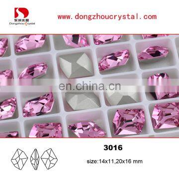 Rose Color with Special Shape Dysmorphism Make Peculiar Crystal