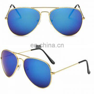 wholesale 17 colors available cheap fashion aviator sunglasses women/men classic aviation sun glasses