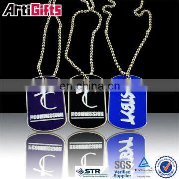 Colorful Custom Sublimation Dog Tag With Dome