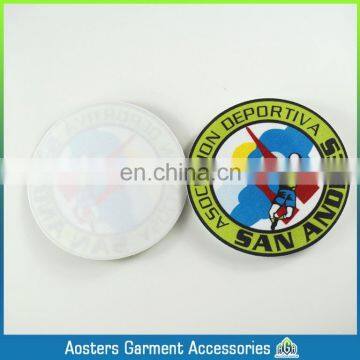 Cheap Price Factory Supply Indian Dress Paper Backing Woven Patches photo-2